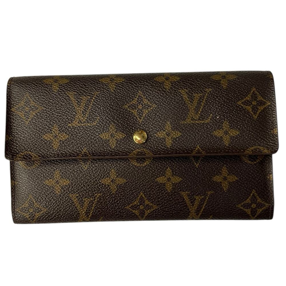 Louis Vuitton Monogram Porte Tresor Long Wallet